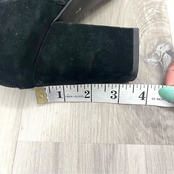 Seychelles Herls Women’s 7 for Anthropologie Lagoon Black Suede Leather Cage - Picture 7 of 7